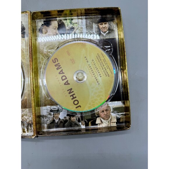 John Adams HBO Miniseries DVD Box 3 disk Set English READ - Picture 7 of 9